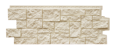 "Дикий камень", ЦВЕТ Молочный, СЕРИЯ Стандарт