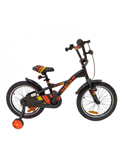 Детский велосипед OSCAR Millennium 18" 2023 Черный/желтый