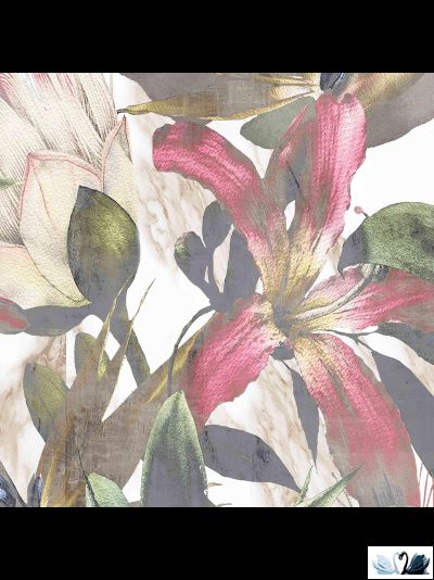 Плитка Creto Shine flower 30х90 см настенная