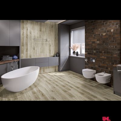 Кварцвиниловая плитка Damy Floor Family LVT Дуб Белый SL3739-3-LVT 43 класс толщина 2.5 мм с фаской клеевая 4.13 м2