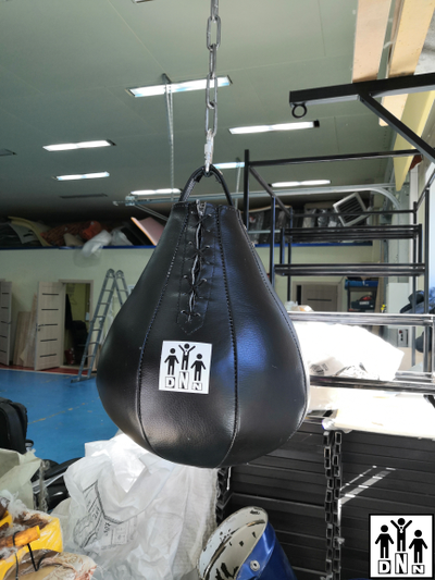 Груша боксерская из натуральной кожи до 2 мм ( ГБН14-1) 5кг DNN