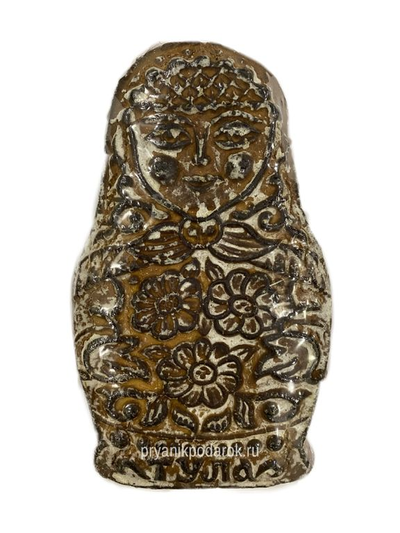 Тульский пряник "Матрешка в коробке с вареной сгущенкой" 650 гр.