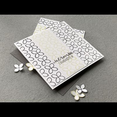 ФП штамп "Цветы сирени"