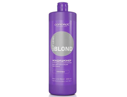 Concept NEXT LEVEL BLOND Кондиционер для нейтрализации желтизны с пептидным комплексом Платина, 1000 мл