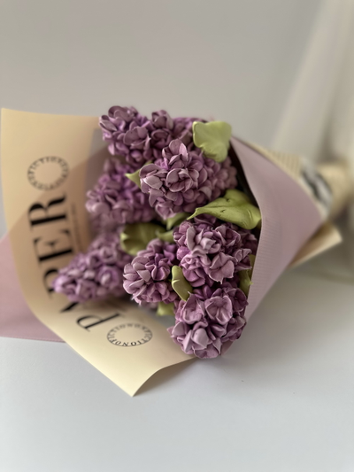 Сирень из зефира