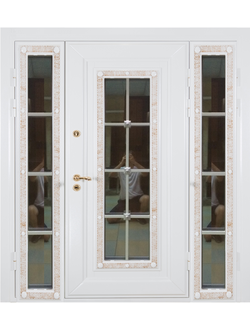 Металлическая входная дверь на заказ "Англия" размер 1300 * 2100 мм