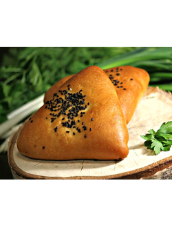 Пирожок с курой и грибами (110 гр)