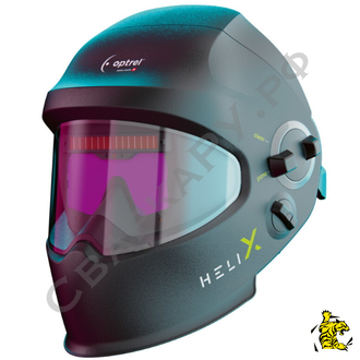 Маска сварщика &quot;Хамелеон&quot; Optrel Helix 2.5 2.5/5-12DIN hardHat обзор панорамный