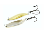 Блесна Колебалка Питер Крокодил 15гр цв. желт/белый