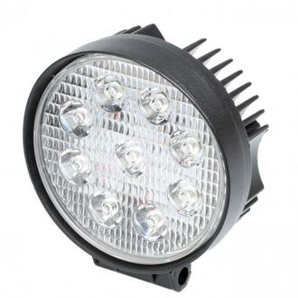 Фара светодиодная 27W SLIM, 9 LED, прожектор, Круглая, D110*30мм OffRoadTeam NL-W5027Ds