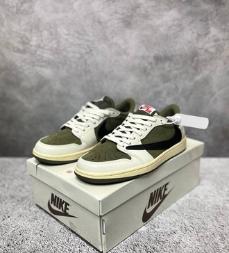 Nike Air Jordan 1 Retro Low OG Travis Scott Olive