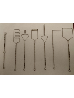 Комплект постановочных зондов по методике Ф.А.Рау 7 шт
