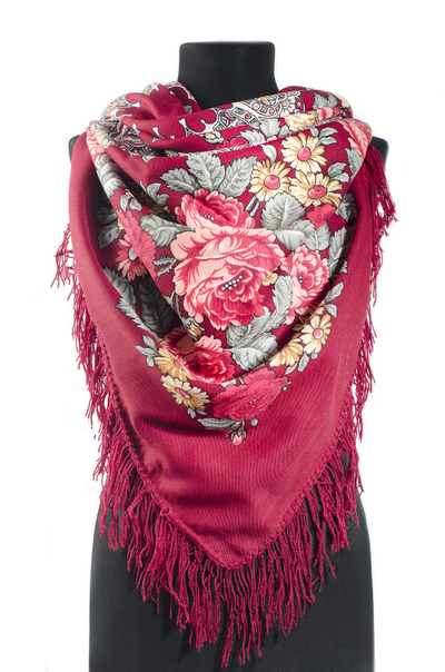 Павловопосадский платок Молитва 353-5