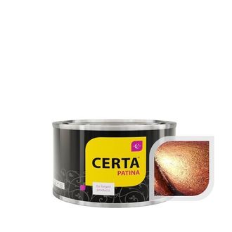 Термостойкая эмаль CERTA-PATINA красная медь до 700°C