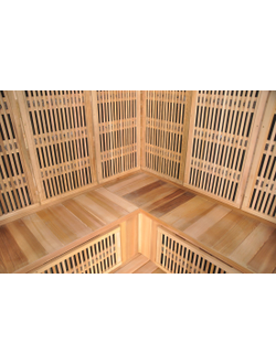 Инфракрасная кабина (сауна) SaunaMagic Cedar CST Corner Medium