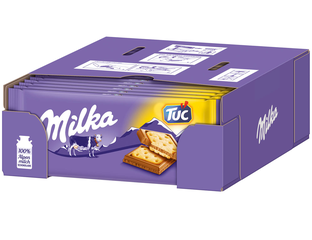Milka TUC 87гр - купить шоколад Милка с печеньем ТУК по оптовой цене в ...