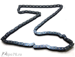 Цепь на квадроцикл детский 50 кубов и мототехнику T8F 118 звеньев