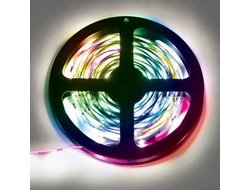 Ecola Лента св/д 12V 4.8W/m 60Led/m IP20 RGB 5м (интер) PRO SMD3528 P2LM05ESB