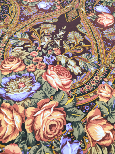 Павловопосадский платок Ненаглядная 1025-19