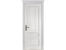 Дверь Аристократ № 1 структ. БЕЛАЯ ЭМАЛЬ