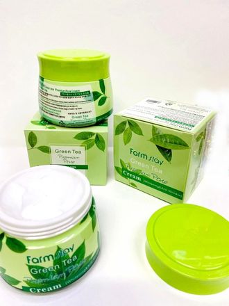 Крем для лица FarmStay Green Tea Premium Pore Cream 70мл оптом
