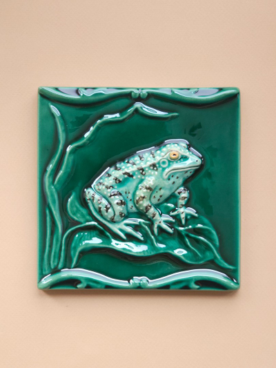 Лягушка (керамическая плитка)