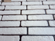 Декоративный искусственный камень под кирпич  Kamastone Лофт 0931, белый