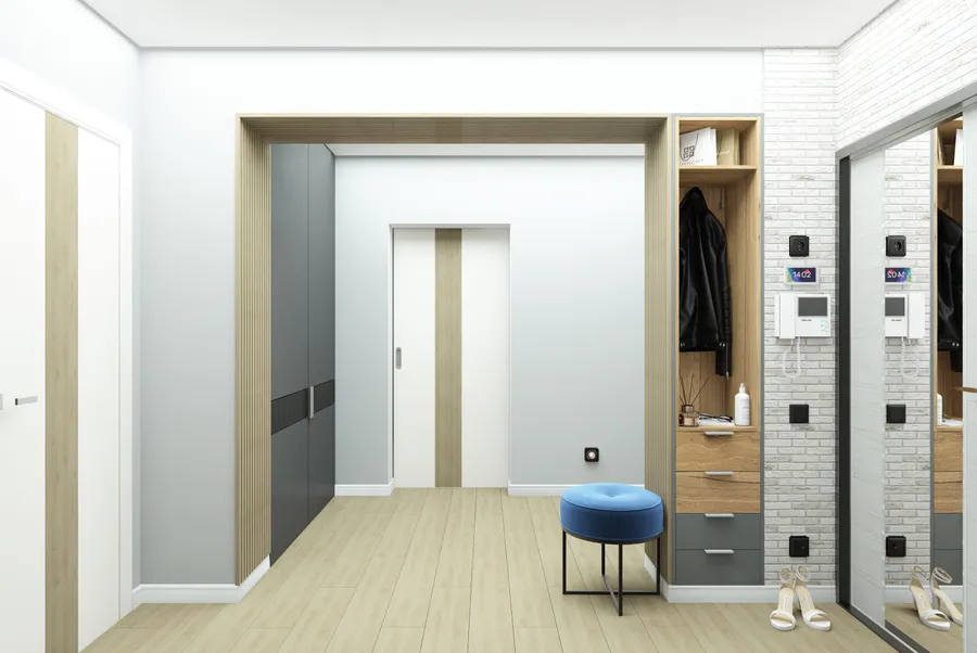 Ул. Фадеева. 3-х комнатная квартира 80 м.кв. Прихожая