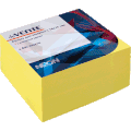 Стикеры 75*75 мм, 400л, жёлтые, deVente неон 2010340_S