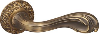 Ручка Fuaro (Фуаро) раздельная BAROCCO SM AB-7 матовая бронза