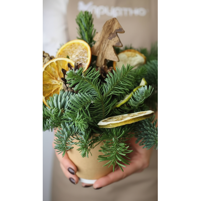 Новогодняя композиция № 1131