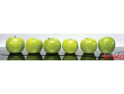 SP-040 ЯБЛОКИ НА ВОДЕ Глянцевая стеновая панель ALBICO  2800*610*6мм