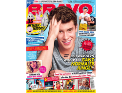 BRAVO Magazine № 16 2016 Shawn Mendes, Ksfreak, Krappi Cover ИНОСТРАННЫЕ ЖУРНАЛЫ О ПОП МУЗЫКЕ,