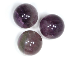 Шар Флюорит в ассортименте, Китай (24-25 мм, 25 г) №28568