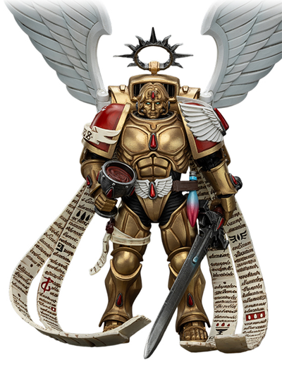 Сангвинор Кровавых Ангелов (Warhammer 40k) - КОЛЛЕКЦИОННАЯ ФИГУРКА 1/18 Blood Angels The Sanguinor with Encarmine Broadsword (JT02519) - JOYTOY