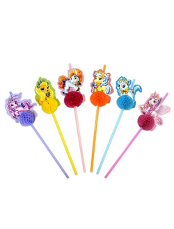 Трубочки для коктейля Волшебные питомцы