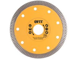 Диск отрезной алмазный универсальный Профи (сухая и влажная резка) 125х1,3х10х22,2 мм 37432