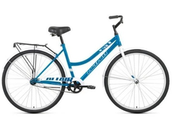 Дорожный велосипед Altair CITY 28 low белый, голубой, рама 19