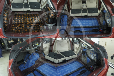 Шумоизоляция Mercedes-benz GLC / Мерседес-Бенц ГЛЦ