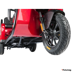 Электротрицикл Wanshida LC-F200 60V 1000Вт красный