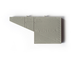 Вентиляционная коробочка VENTEK Серая, для кирпичной кладки