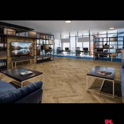 Кварцвиниловая плитка Damy Floor London LVT Кембридж / Cambridge 200410EL-01-LVT 43 класс толщина 2.5 мм с фаской клеевая 3.2 м2