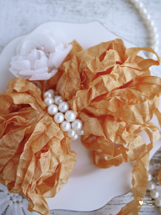 Шебби-лента Манго (Россия), 2 метра