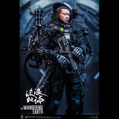 Пулеметчик в экзоскелете (Чжан Сяоцян, "Блуждающая Земля") - Коллекционная ФИГУРКА 1/6 CN171-11 rescue unit Zhang Xiaoqiang (DMS035) - DAMTOYS