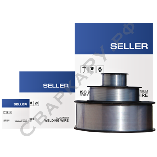 Проволока для сварки алюминия и алюминиевых AlSi сплавов Seller ER 4043