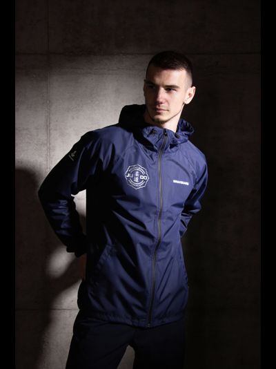 Ветрозащитный костюм дзюдо на молнии  BRAVEGARD  темно-синий