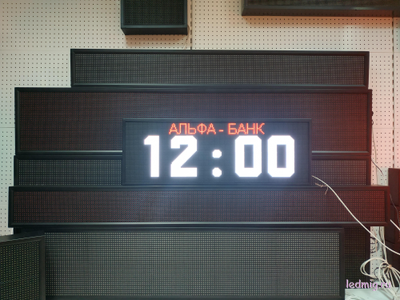 Офисные часы-[88:88]-Т-350х990мм