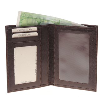 Бумажник водителя QOPER Drive bifold brown