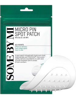 Противовоспалительные патчи с микроиглами Some By Mi Micro Pin Spot Patch Объём: 9 патчей в упаковке