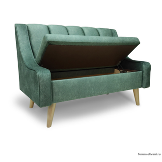 Кухонный ДИВАН в скандинавском стиле "ФОРУМ-12", Зеленый